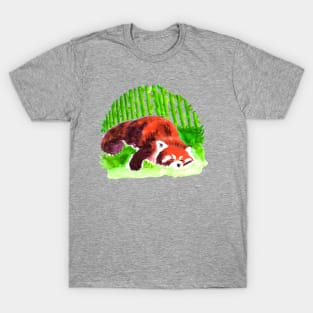 Sleeping Red Panda T-Shirt